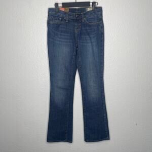 GAP 1969 Womens Jeans Size 2 Bootcut Medium Wash Mid Rise Denim Blue Casual